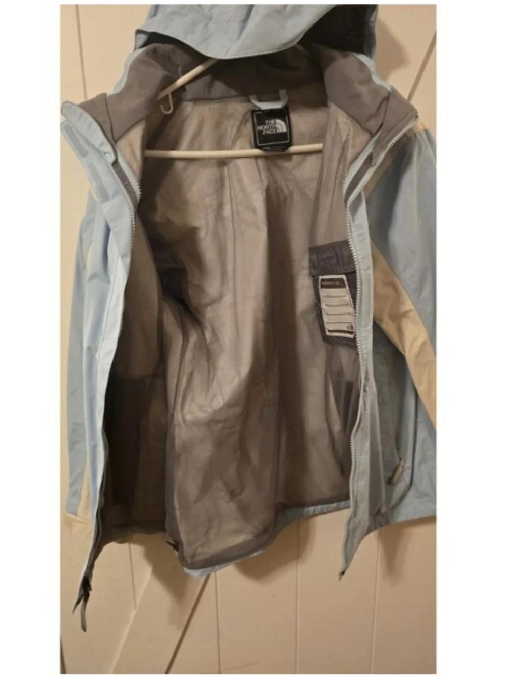 THE NORTH FACE Hooded Hyvent Raincoat Kid's Girl's Jacket Size XL